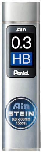 pentel-ain-stein-lot-de-12-tuis-de-15-mines-0-3-mm-hb image 3