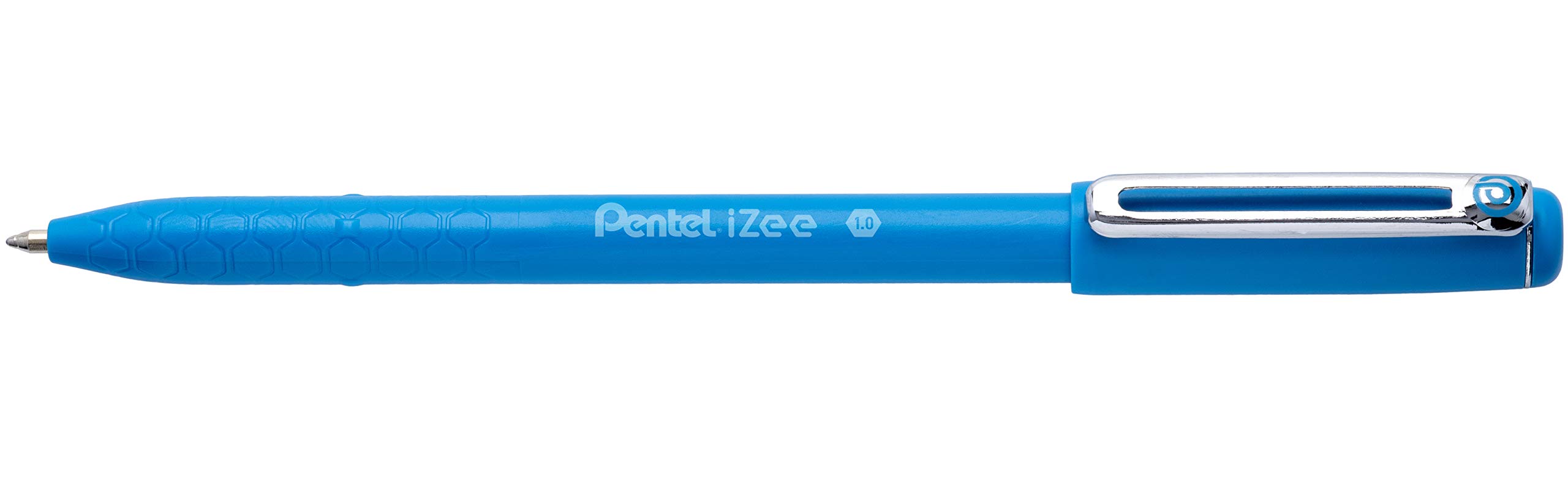 pentel-izee-bx460-vert-stylo-bille-capuchon-1-0-mm-lot-de-12 image 8