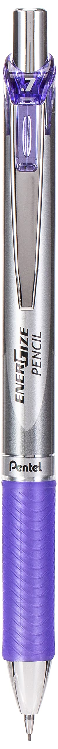 pentel-pl77-v-lot-de-12-porte-mines-aluminium-0-7-mm-violet image 1