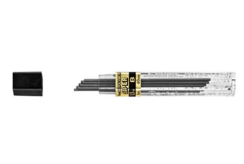 pentel-super-hi-polymer-ch13-lot-de-12-tuis-de-8-mines-graphite-1-3-mm-densit-b- image 4