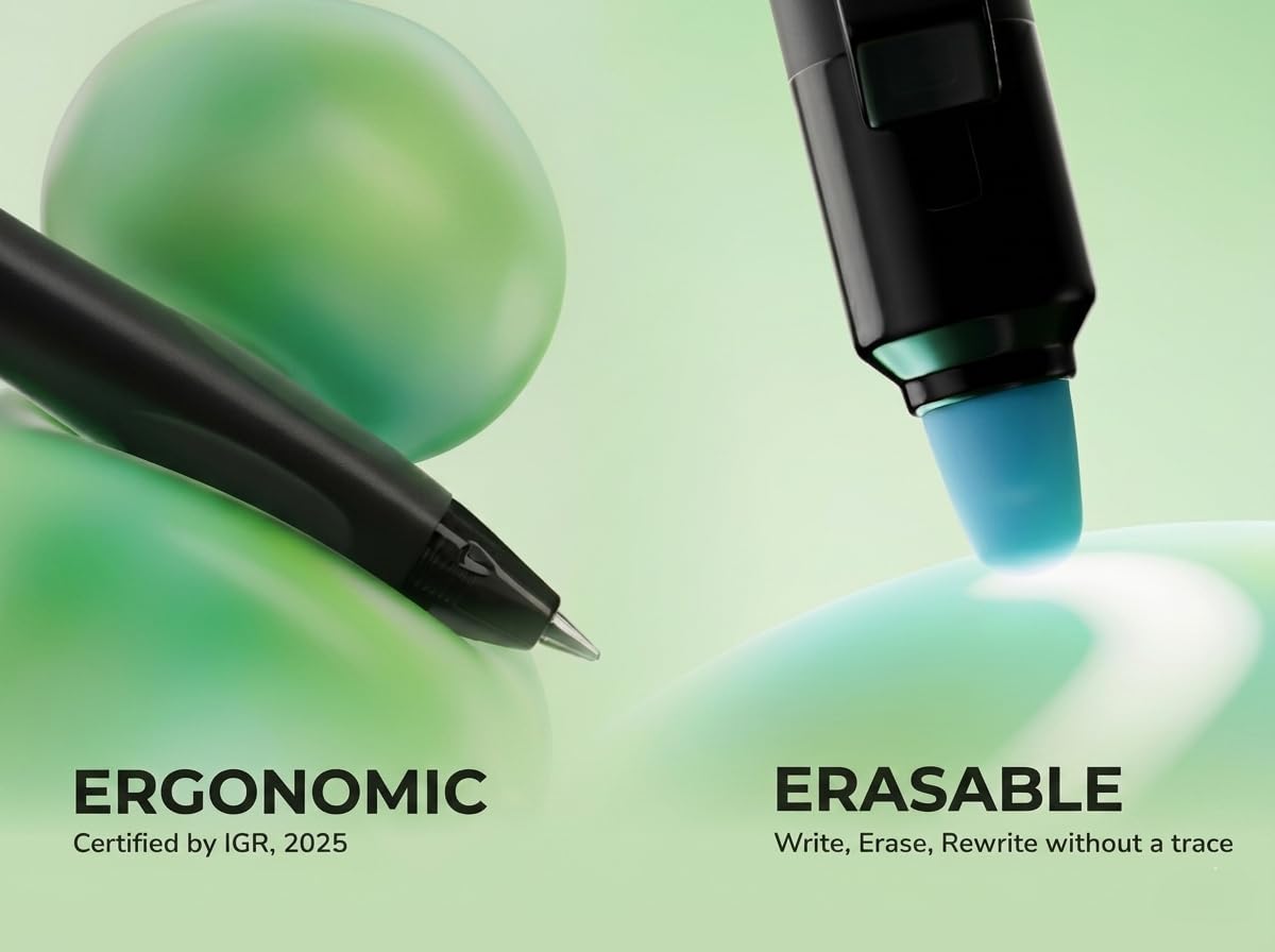 pilot-frixion-ball-plus-stylos-rollers-effa-ables-4-couleurs-pointe-moyenne-0-7--2 image 3