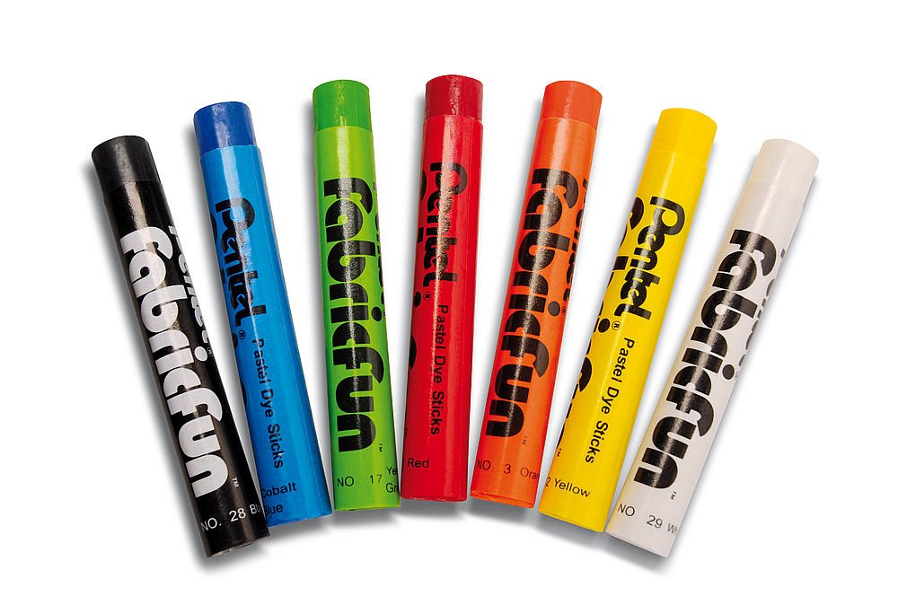 pentel-arts-kit-cr-atif-fabric-fun-pts-7-gel-roller-tissu-bn15-noir-avec-chausse image 4