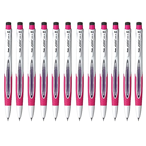 pentel-jolt-porte-mines-0-5-mm-orange-blanc-lot-de-12 image 8