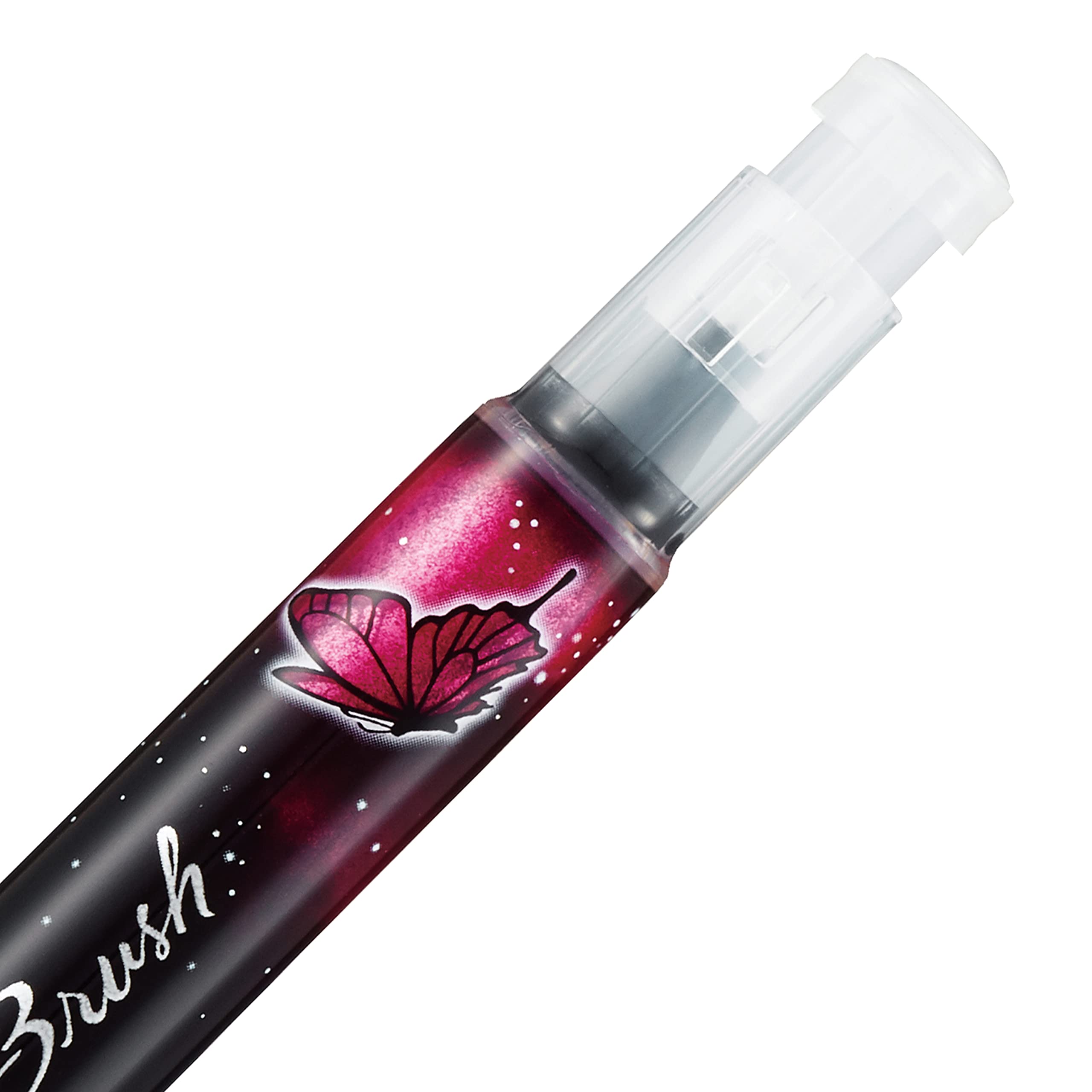 pentel-arts-dual-metallic-brush-xgfh-feutre-pinceau-gel-rose-rose-m-tallique image 4