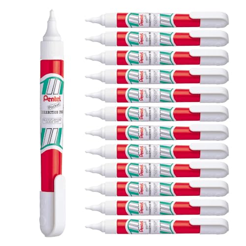 pentel-pentex-pocket-zlc21-wf-stylo-correcteur-liquide-7-ml-lot-de-12 image 6