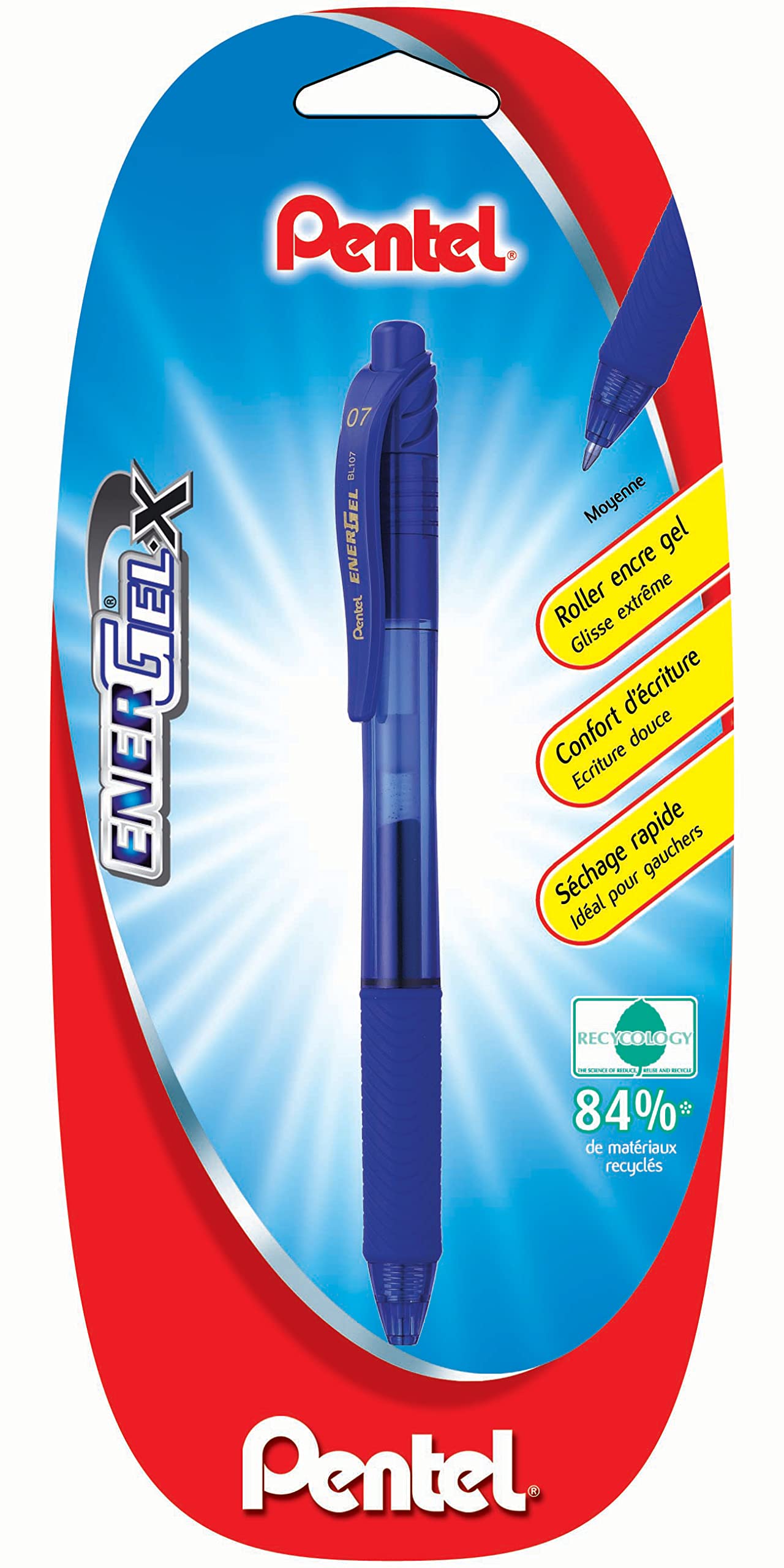 pentel-energel-x-bl107-roller-encre-gel-r-tractable-0-7-mm-noir-lot-de-12 image 7
