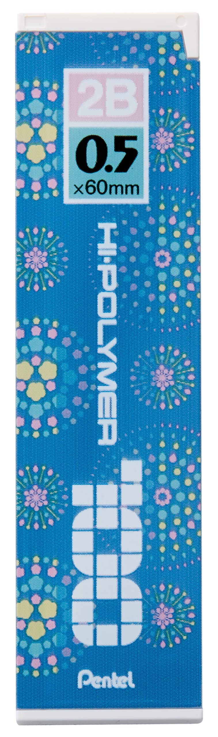 pentel-hi-polymer-c205ib-2b-mines-0-5-mm-2b-lot-de-10-tuis-de-40-mines-inblooom image 2