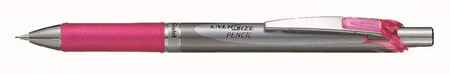 pentel-pl77-p-porte-mines-aluminium-rose-0-7-mm-lot-de-12 image 1