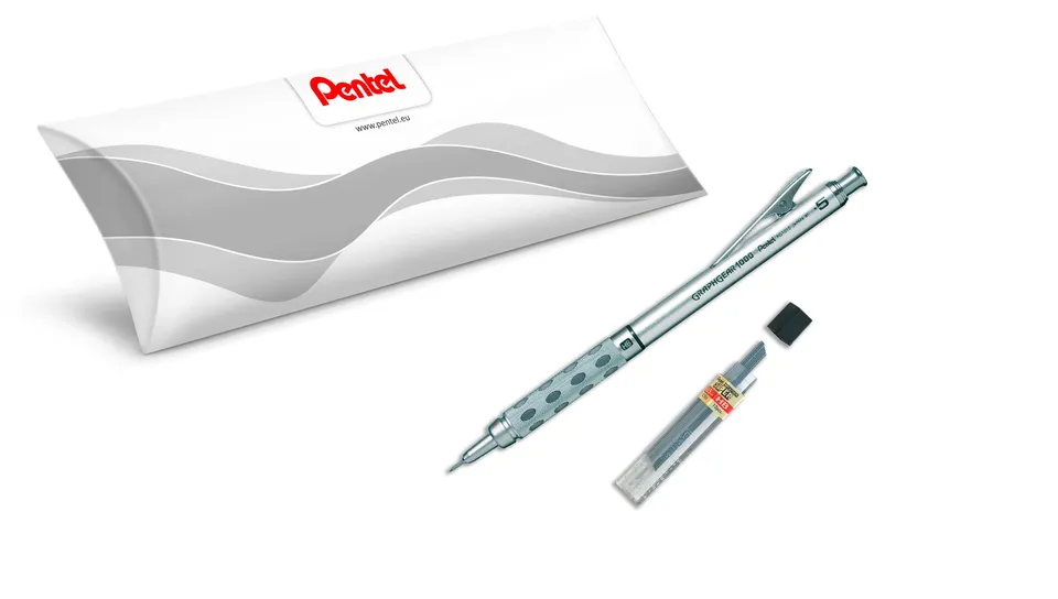 pentel-graphgear-pg1015-a-porte-mines-technique-m-tal-0-5-mm-12-mines-hb image 1