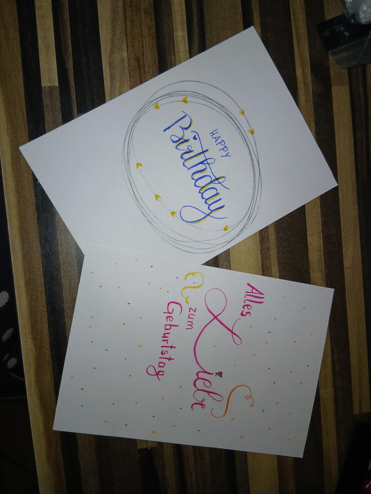 Mon kit lettering préféré