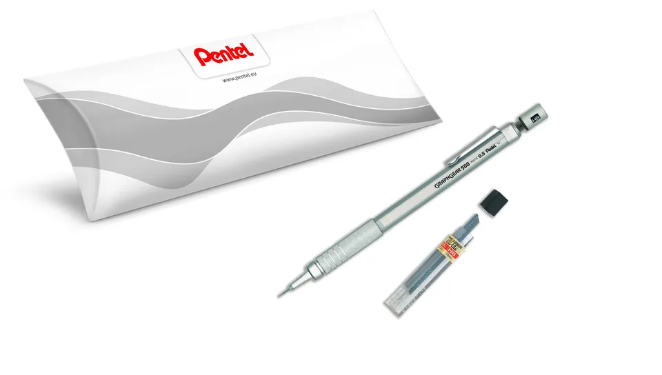 pentel-graphgear-pg515-a-porte-mines-technique-0-5-mm-tui-12-mines-hb image 1