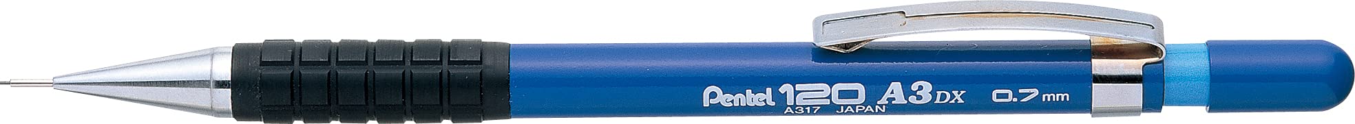 pentel-hi-graph-lot-de-12-porte-mines-0-7-mm-canon-4-mm-bleu image 2