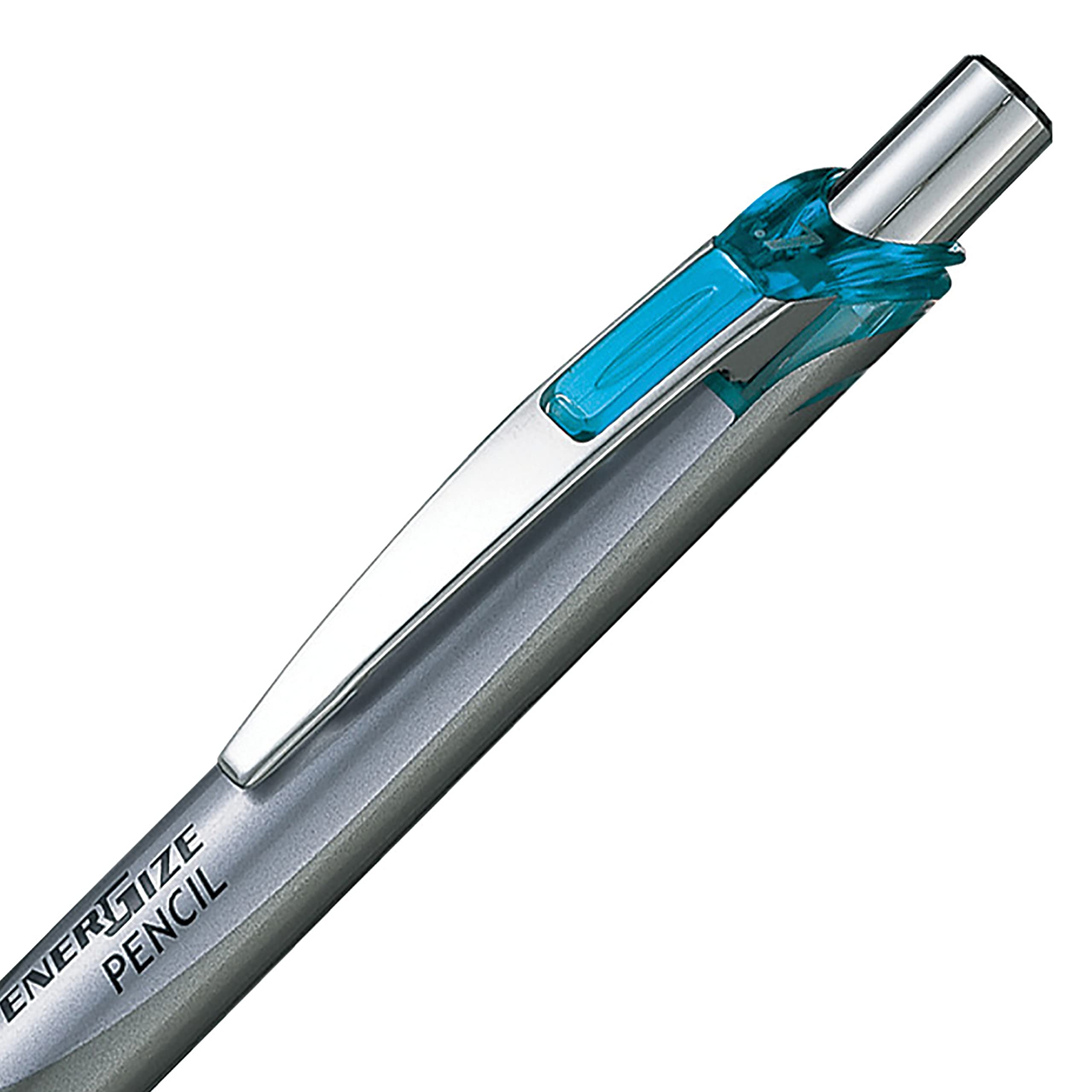 pentel-pl77-s-porte-mines-rechargeable-0-7-mm-aluminium-bleu-ciel-lot-de-12 image 2
