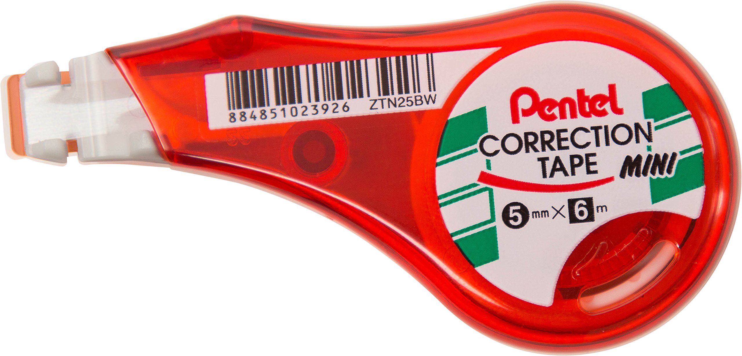 pentel-correction-tape-mini-ztn25bw-ruban-correcteur-pack-de-3 image 2