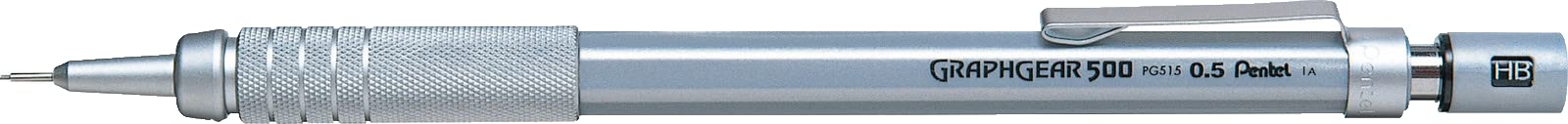 pentel-graphgear-pg515-a-porte-mines-technique-0-5-mm-tui-12-mines-hb image 2
