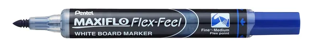 pentel-maxiflo-flex-feel-mwl5sbf-marqueur-tableau-blanc-r-encrable-bleu-pointe-f image 1