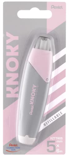 pentel-knoky-xztt805n-wy-ruban-correcteur-r-tractable-rechargeable-5-mm-x-6-m-gr image 8
