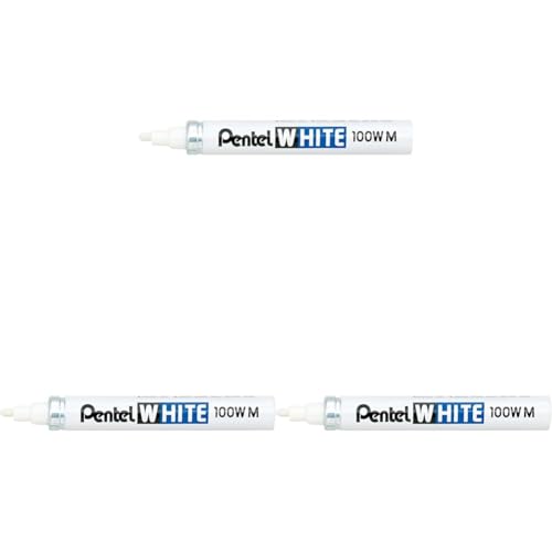 pentel-x100w-m-marqueur-peinture-blanc-pointe-conique-moyenne-3-9-mm image 4