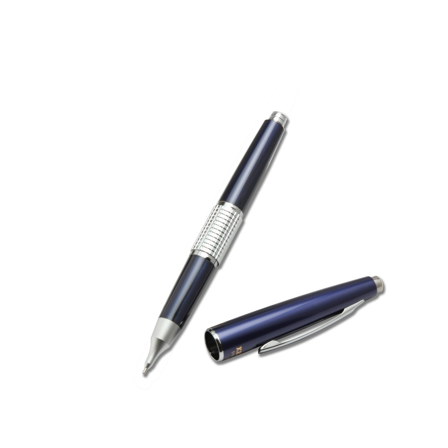 pentel-kerry-porte-mine-0-7-mm-avec-capuchon-corps-bleu-marine-laqu-coffret-cade image 3