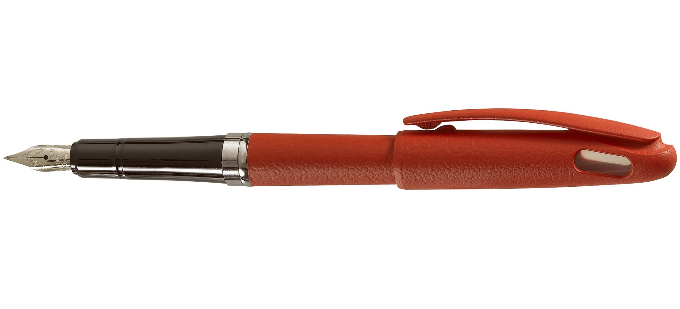 pentel-tradio-stylo-plume-rechargeable-encre-bleue-corps-fa-on-cuir-chocolat-lot image 2
