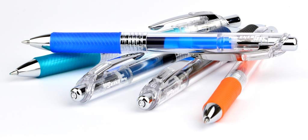 pentel-energel-pure-bl77tle-roller-gel-r-tractable-0-7-mm-orange-lot-de-12 image 4