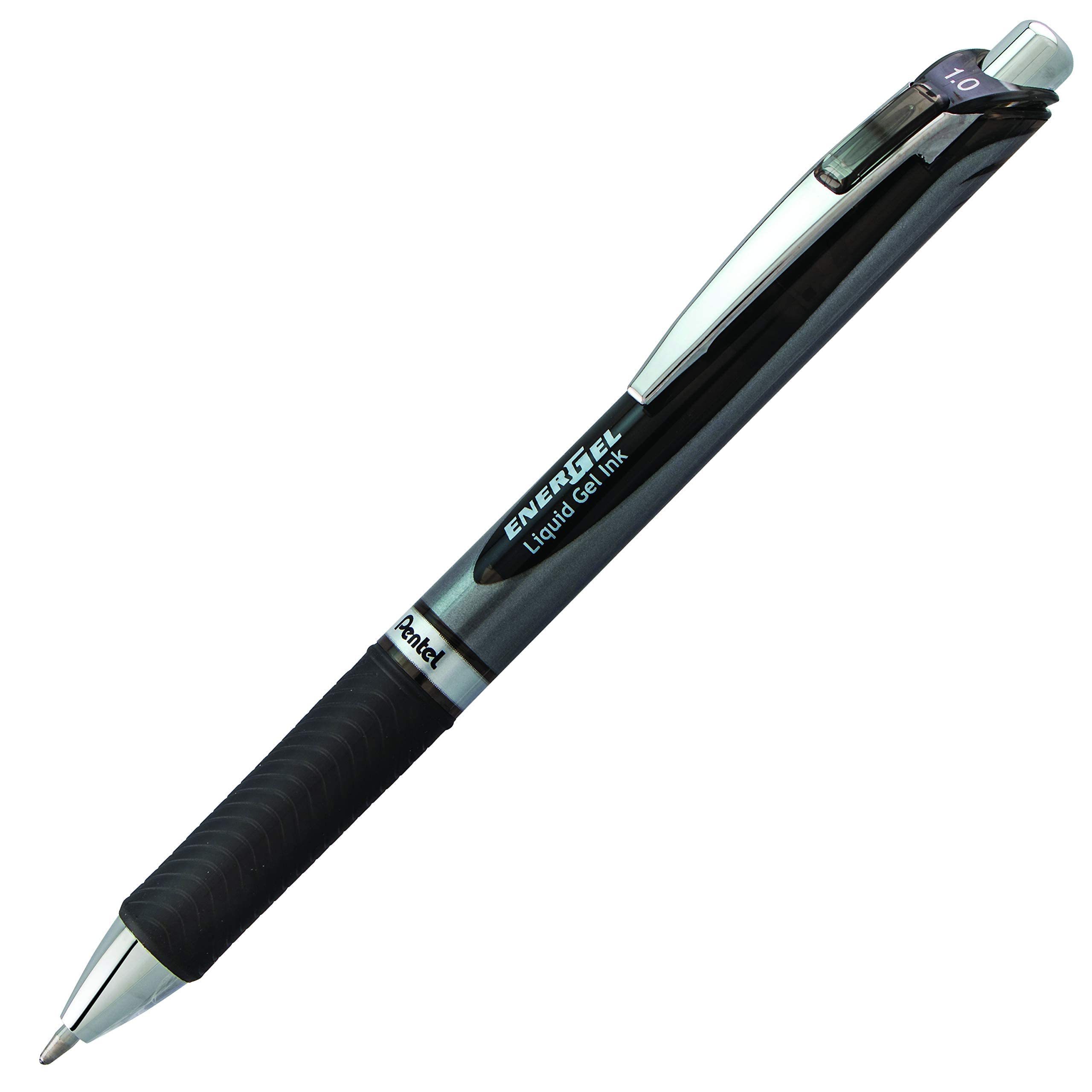 pentel-energel-xm-roller-gel-r-tractable-1-0-mm-noir-lot-de-12 image 1
