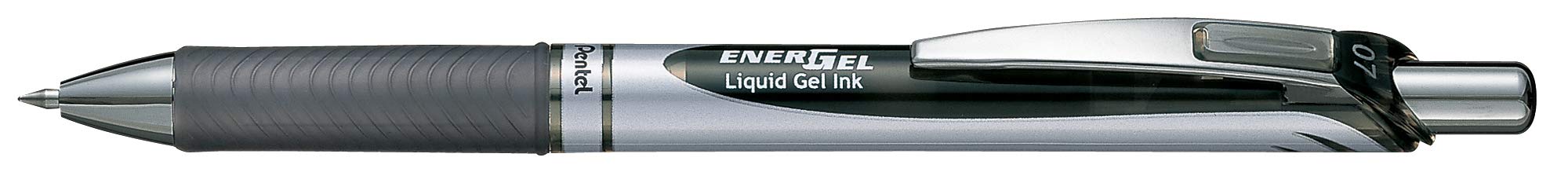 pentel-energel-bl77-pochette-de-4-rollers-gel-r-tractables-0-7-mm-noir-bleu-nuit image 2