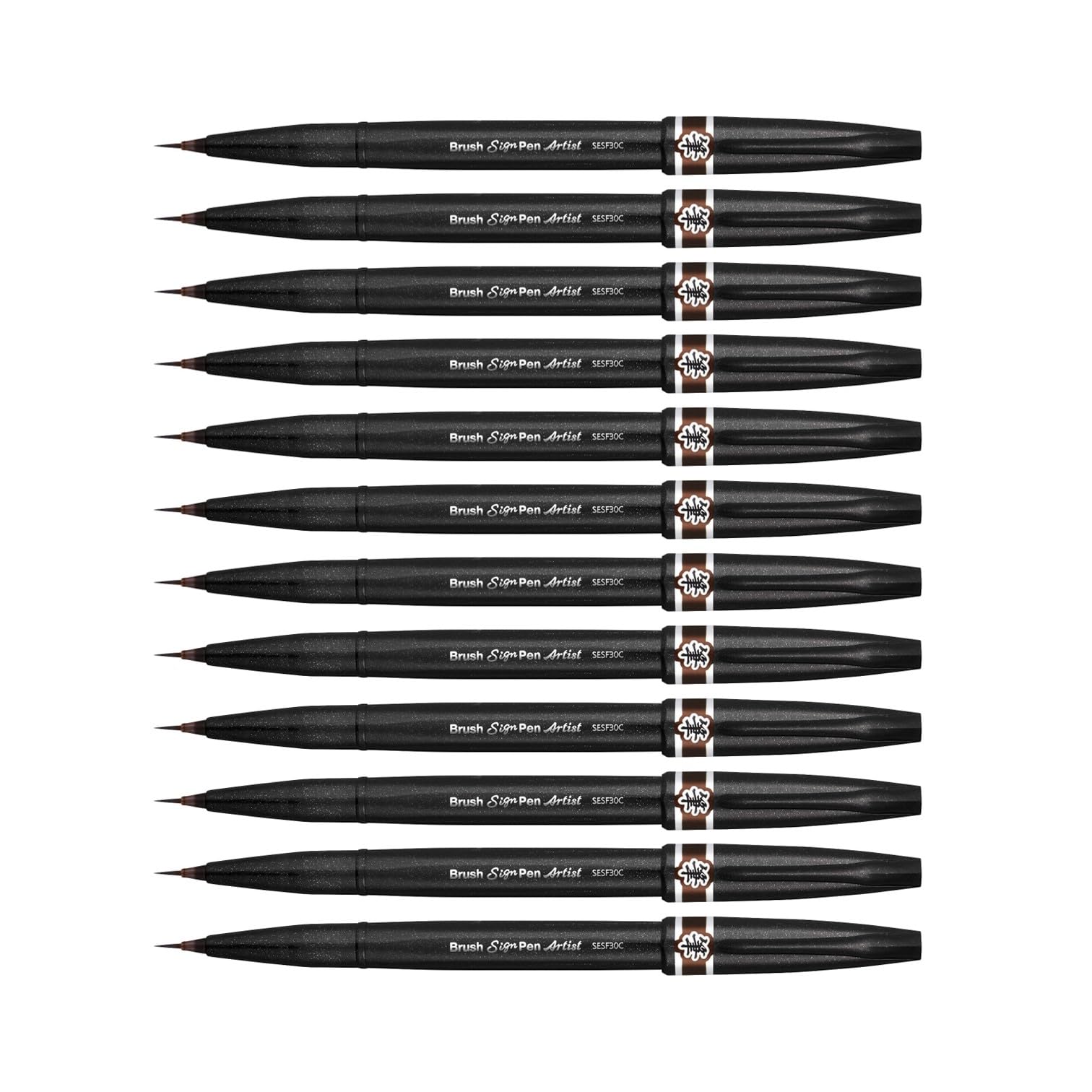 pentel-arts-brush-sign-pen-artist-sesf30c-violet-lot-de-12-feutres-pinceaux-extr image 8