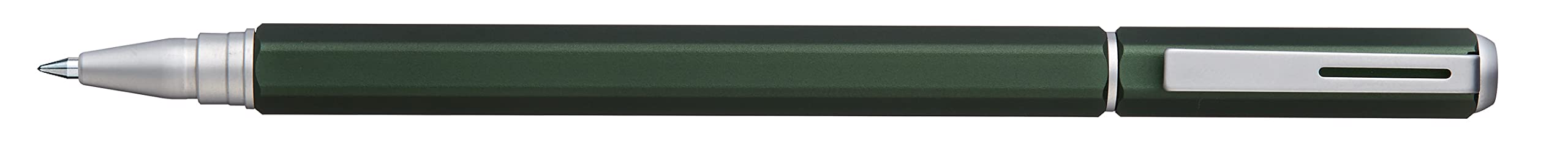 pentel-energel-bl667-roller-gel-0-7-mm-corps-m-tal-vert-mat-coffret-cadeau image 1