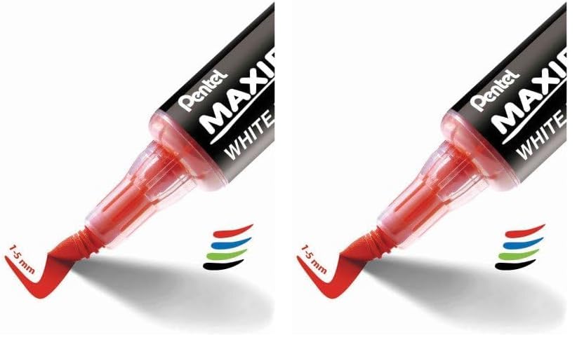 pentel-maxiflo-flex-feel-mwl5sbf-4-pochette-de-4-marqueurs-tableau-blanc-pointe- image 5