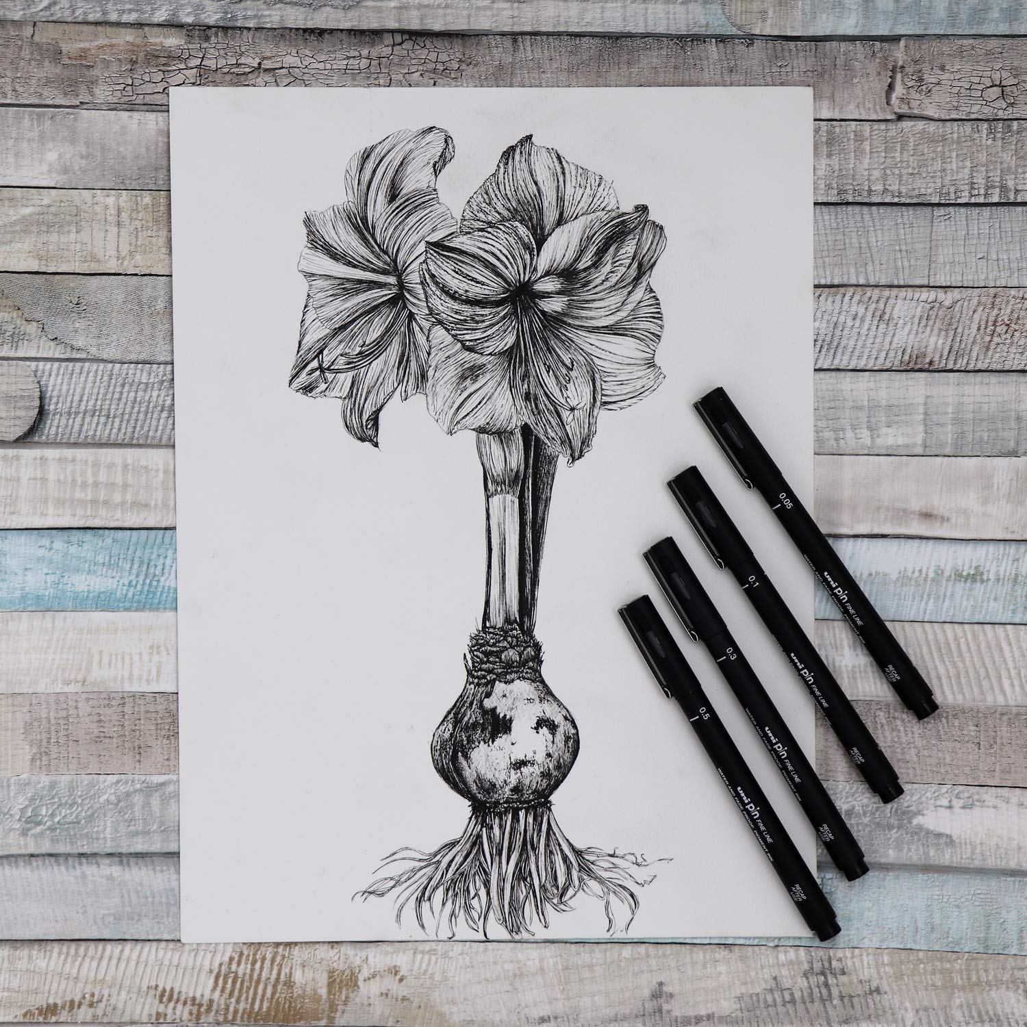 uni-ball-pin-brush-200-s-pinceau-noir-feutre-brush-individuel image 4