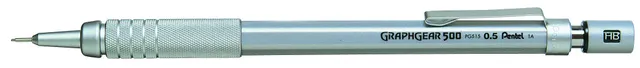 pentel-graphgear-500-porte-mine-0-5-mm-gris-lot-de-12 image 1