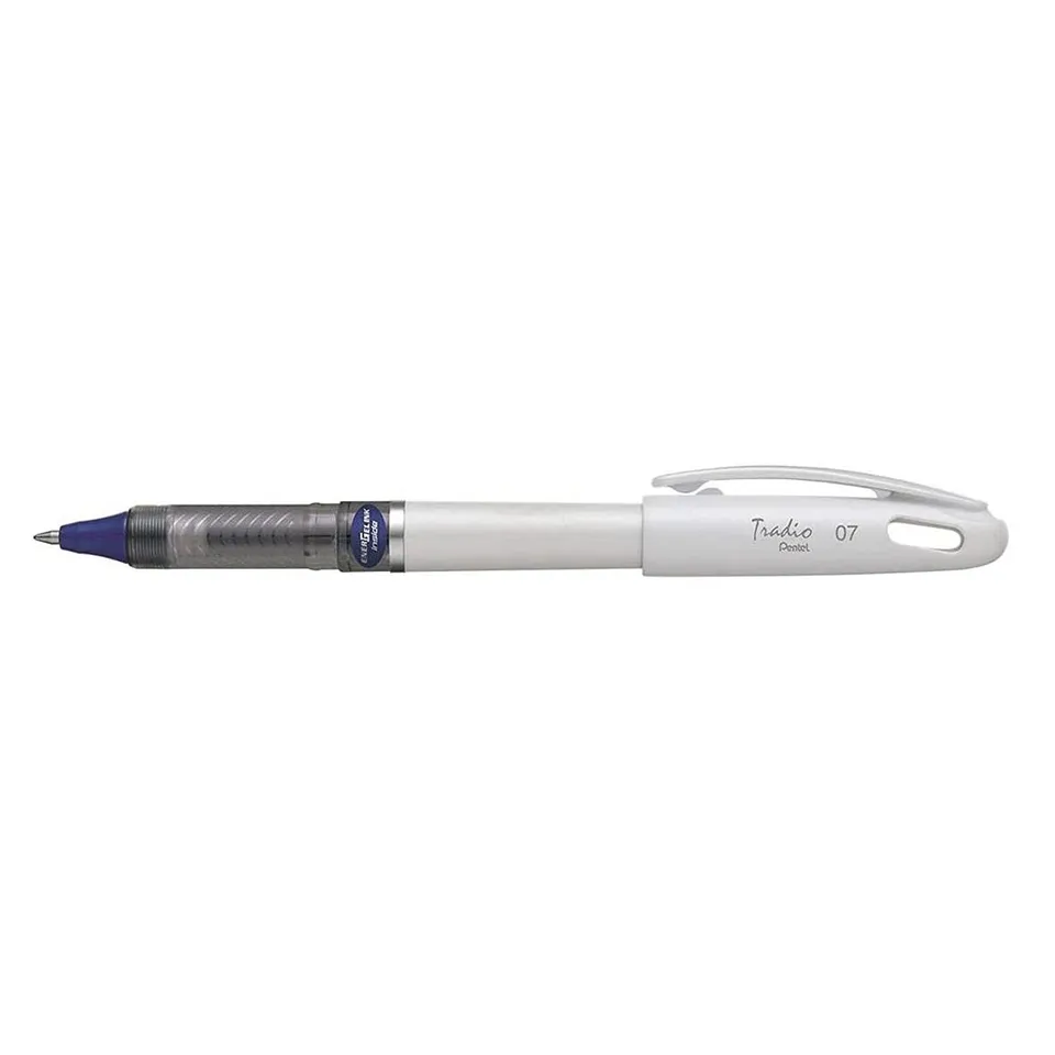 pentel-energel-tradio-bl117-roller-gel-rechargeable-bleu-0-7-mm-lot-de-12 image 1