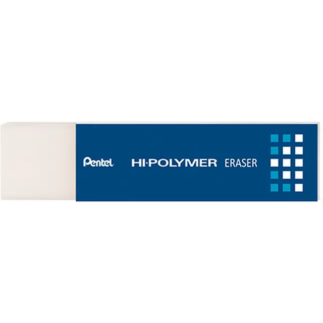 pentel-hi-polymer-effaceur-ezee02e-gomme-slim-blanche-lot-de-36 image 1