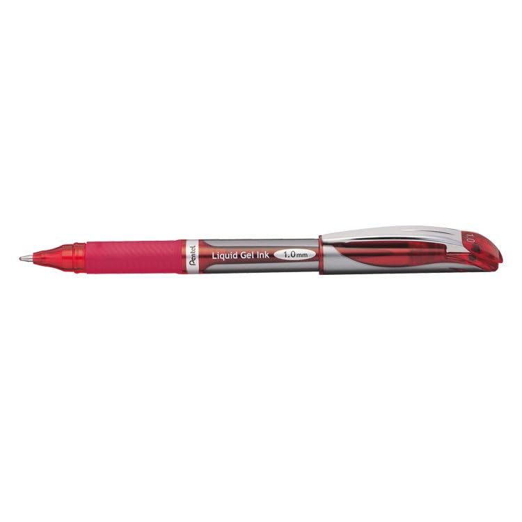 pentel-energel-bl60-roller-gel-1-mm-rouge-lot-de-12 image 7